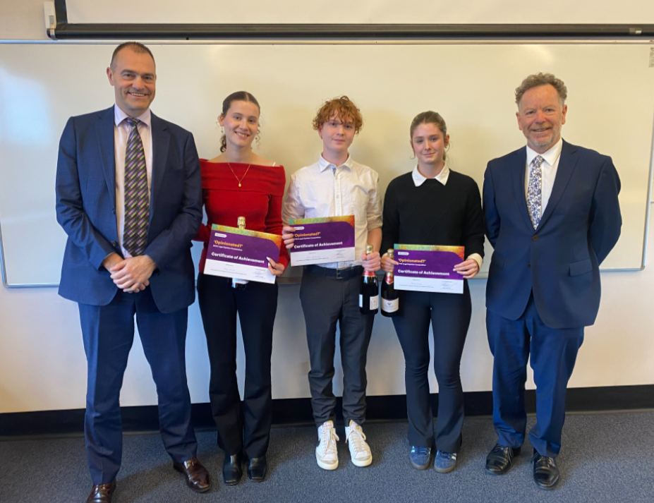 Winners of the Dentons' Otago University Legal Opinion Competition 2024